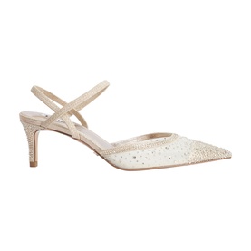 Charismatic Diamante Slingback Pumps