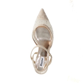 Charismatic Diamante Slingback Pumps