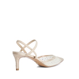 Charismatic Diamante Slingback Pumps