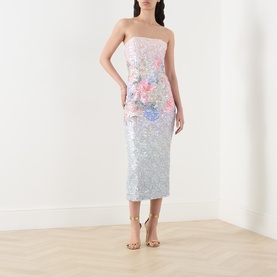 Lurea Sequin Embellished Dress