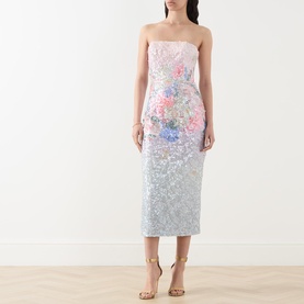 Lurea Sequin Embellished Dress