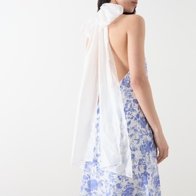 Elin Floral Halter Gown