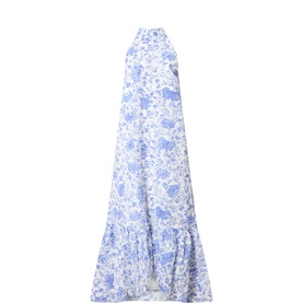 Elin Floral Halter Gown