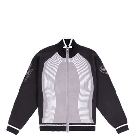 E90 Logo Knitted Zip Sweater