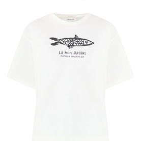 Fay Fish Graphic T-Shirt