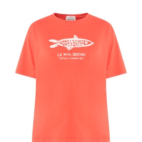 Fay Fish Graphic T-Shirt