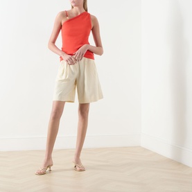 Carlo Front-Pleat Shorts