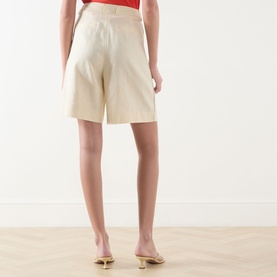 Carlo Front-Pleat Shorts