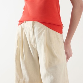 Carlo Front-Pleat Shorts