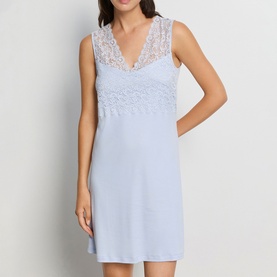 Moments Lace Trim Night Dress