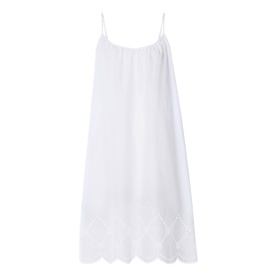 Lumi Eyelet Embroidery Chemise Dress