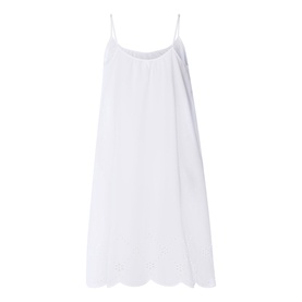 Lumi Eyelet Embroidery Chemise Dress