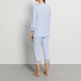 Moments Lace Trim Pyjama Set