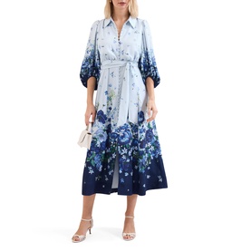 Noella Floral Shirt Dress