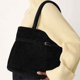 Noelle Buckle Detail Tote Bag