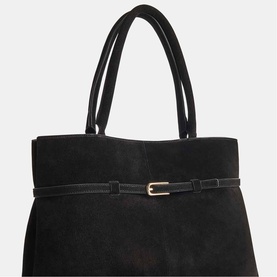 Noelle Buckle Detail Tote Bag