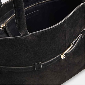 Noelle Buckle Detail Tote Bag