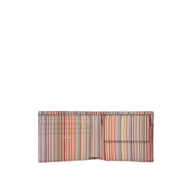Signature Stripe Logo Billfold Wallet