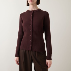 Ruby Rib Knit Cardigan