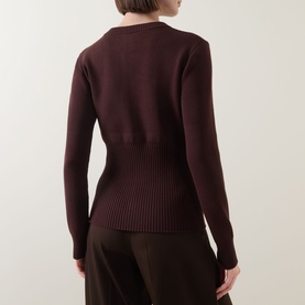 Ruby Rib Knit Cardigan