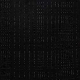 Calvin Klein Socks black multi-pack, close-up showing textured grid pattern in 65% cotton blend fabric.