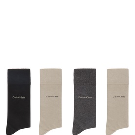 Four-Pack Logo Crew Socks Gift Set