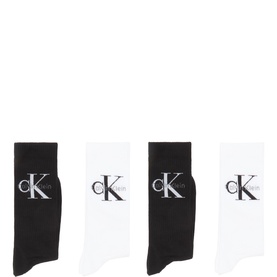 Four-Pack Monogram Logo Socks Gift Set
