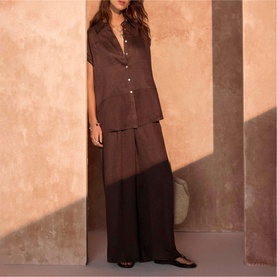 Linen Panel Shirt