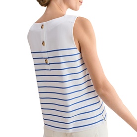 Fern Button Tank Top