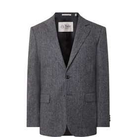 Yale Tweed Single-Breasted Blazer