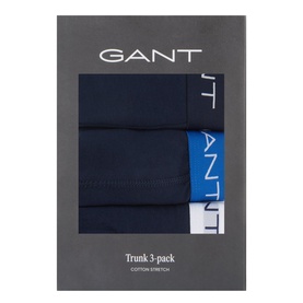 Three-Pack Mixed Stretch Logo Trunks