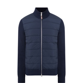 Hybrid Zipped Cardigan Jacket