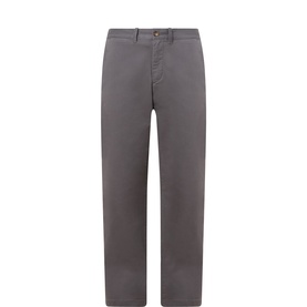 Classic Mid-Rise Straight Leg Chinos