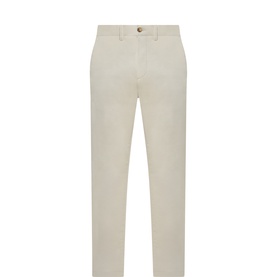 Classic Mid-Rise Straight Leg Chinos