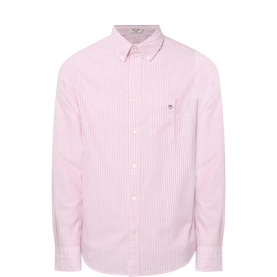 Shield Logo Striped Shirt
