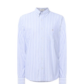 Shield Logo Striped Shirt