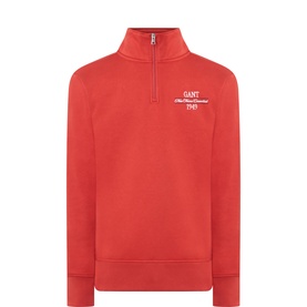 Logo Half-Zip Sweatshirt