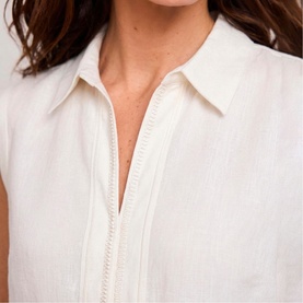 Trim Detail Resort Shirt