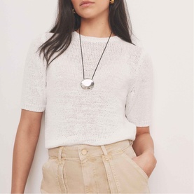 Open Knit Sweater