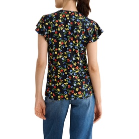 Lila Floral Blouse