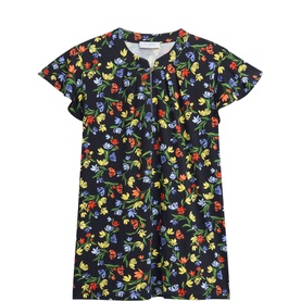 Lila Floral Blouse