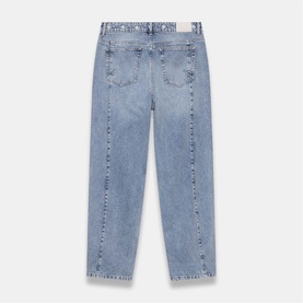 Floral Embroidery Jeans