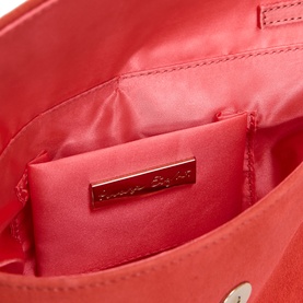 Suede Envelope Clutch