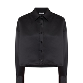 Arlen Satin Boxy Shirt