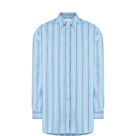 Oana Padded Stripe Shirt