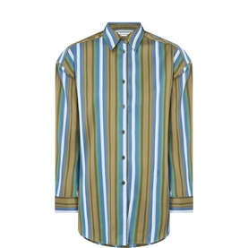 Oana Padded Stripe Shirt