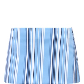 Hera Striped Mini Skirt