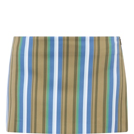 Hera Striped Mini Skirt