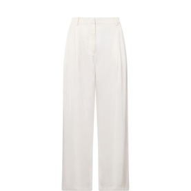 Marfa Pleated Wide Leg Trousers