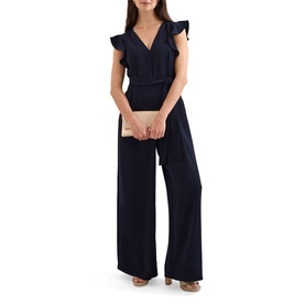 Kallie Frill Trim Jumpsuit